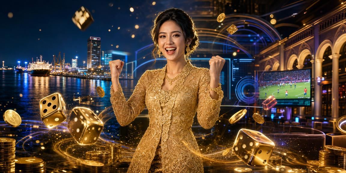 Permainan meja langsung di Malaysia dengan pakaian kebaya penuh kelas dan keanggunan